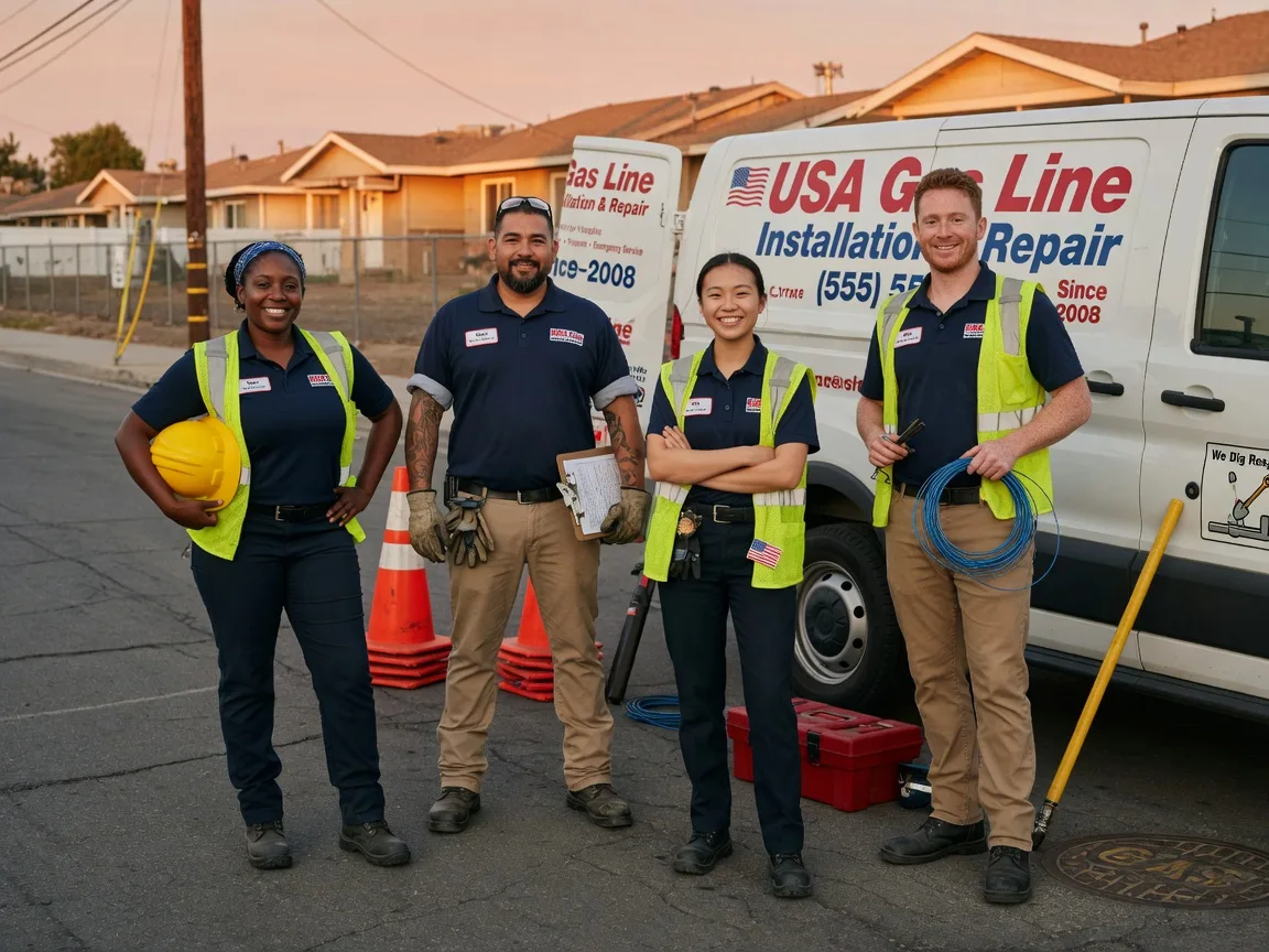 Gas Line Installation company in Lebeau, LA